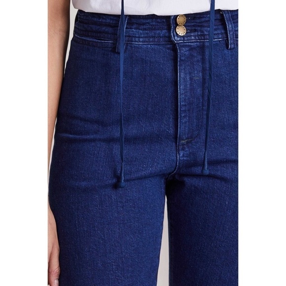 Apiece Apart Denim Bahia Straight Leg Enzyme Wash - Picture 3 of 13